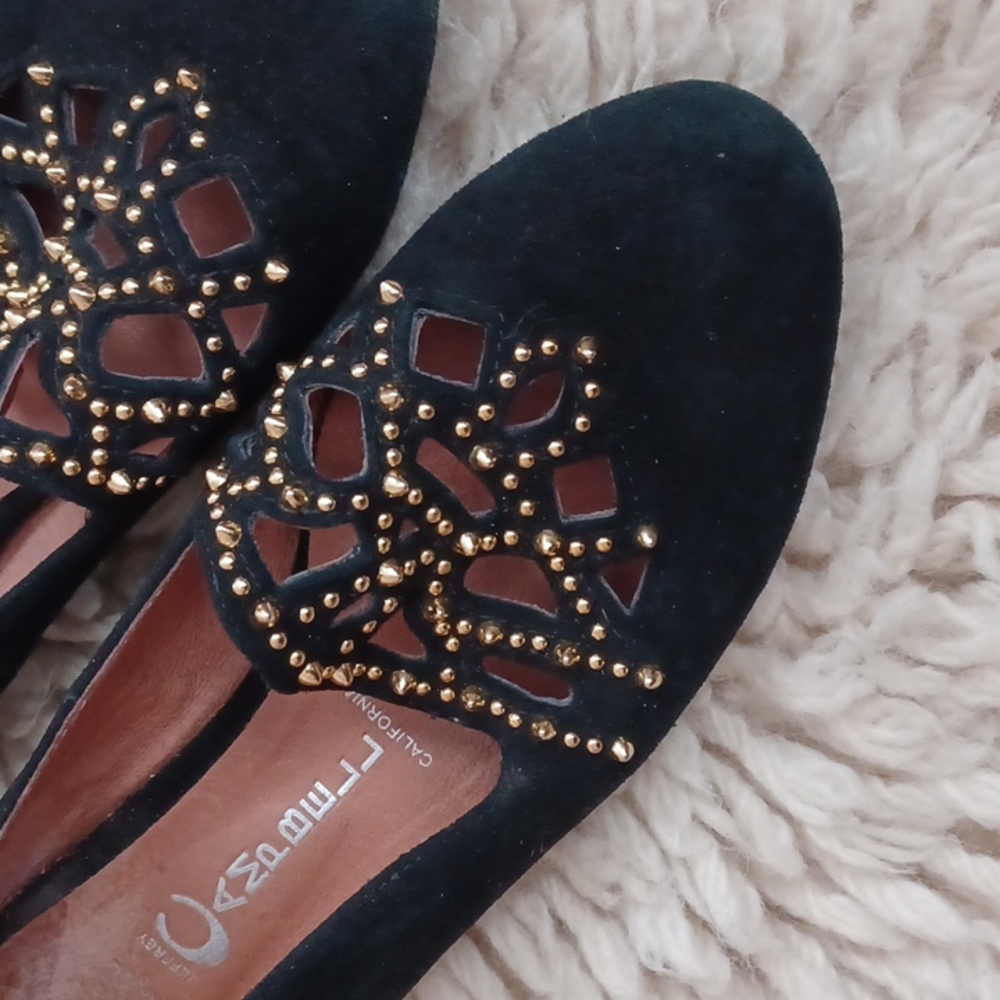 Jeffrey Campbell  suede flats - Picture 2 of 16